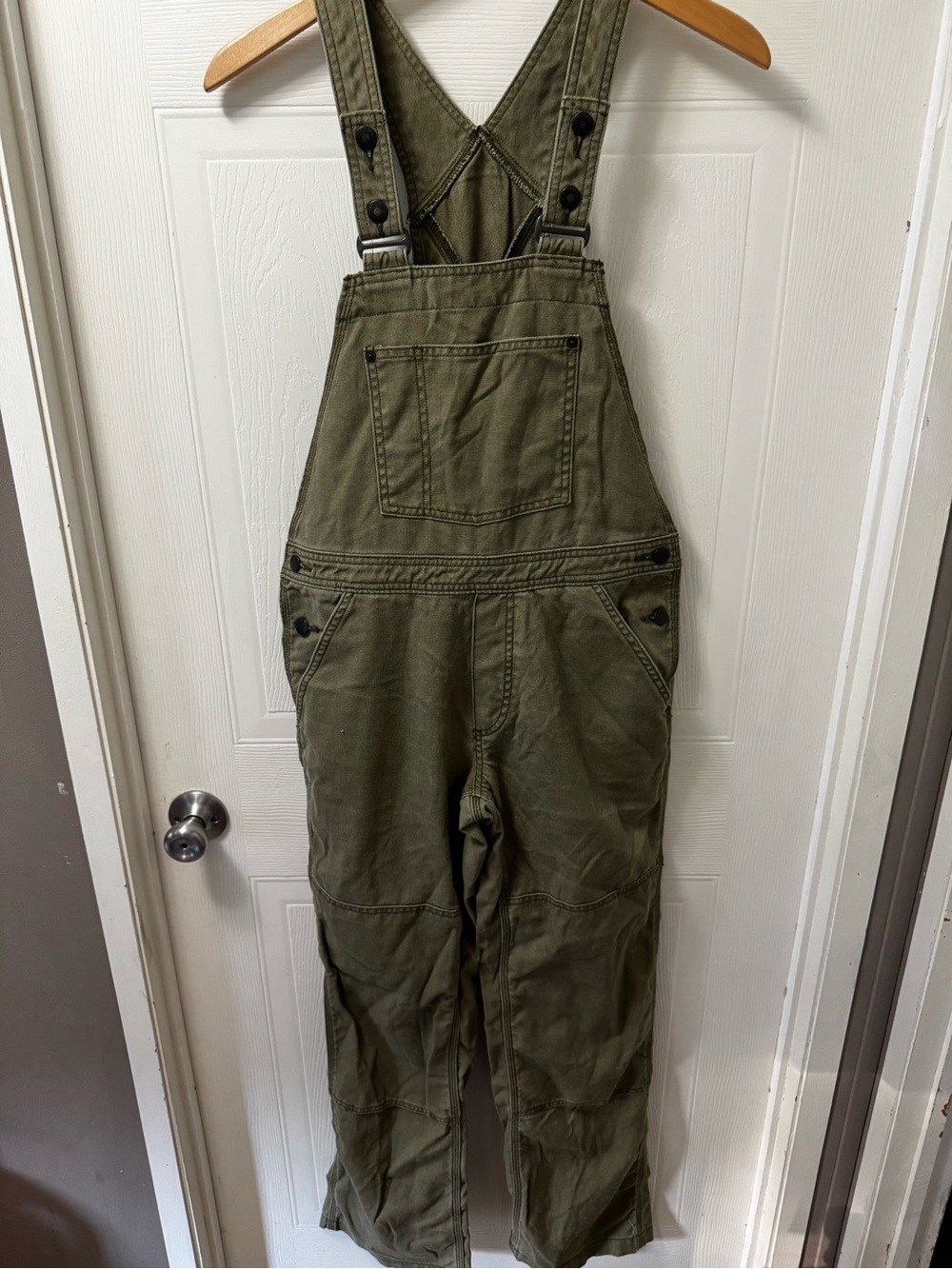 Patagonia Olive Green Utility Jumpsuit Overalls